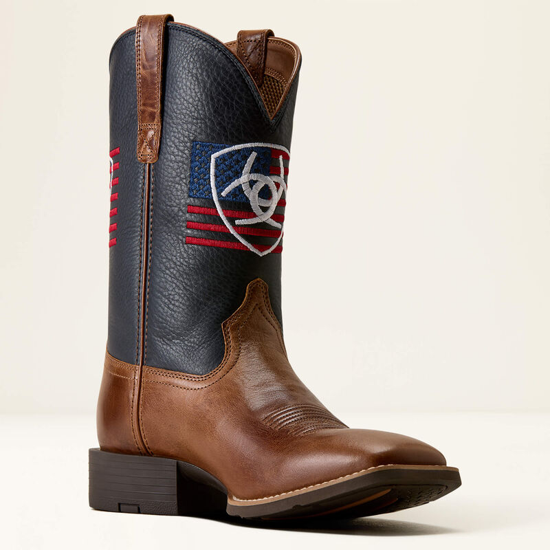 Ariat Men's Nightfall Navy Sport Freedom Cowboy Boot