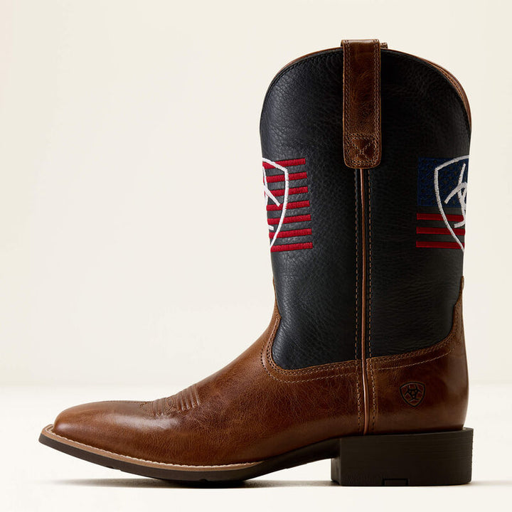 Ariat Men's Nightfall Navy Sport Freedom Cowboy Boot