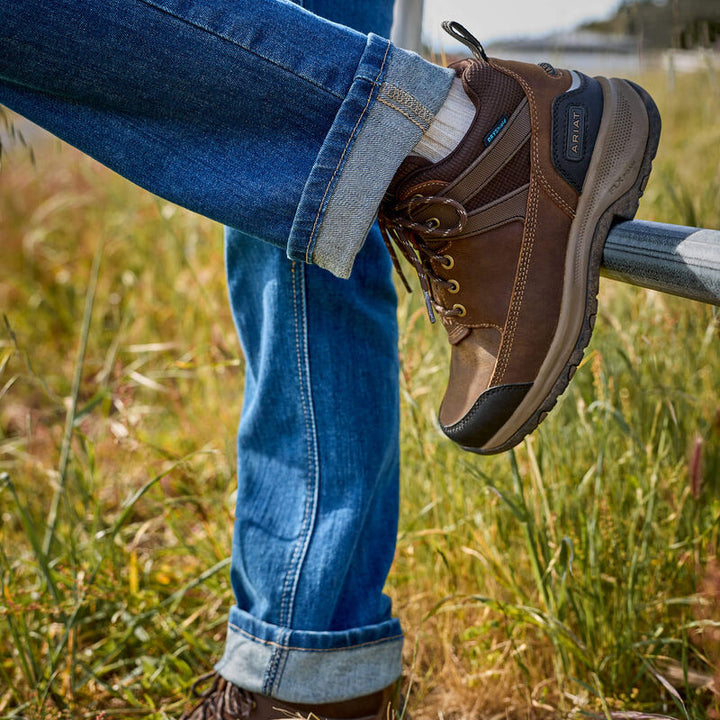 Ariat Women's Dark Chocolate Terrain Trek Waterproof Boot
