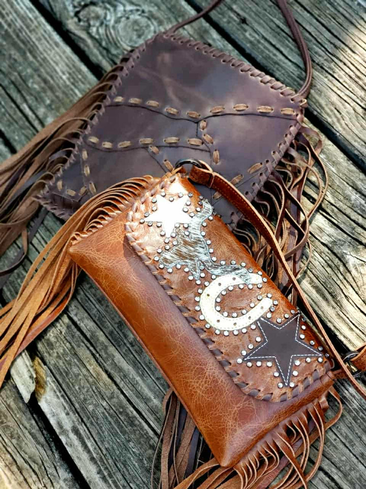 KurtMen Vintage Buffalo Bill Crossbody Bag
