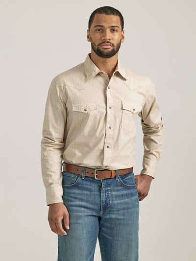 Wrangler Men's 20X Competition Classic Fit Long Sleeve Shirt