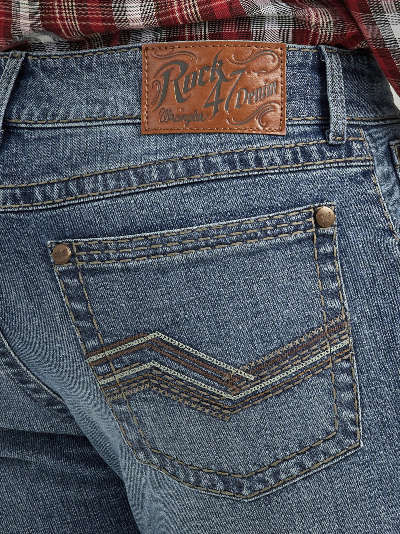 Wrangler Rock 47 Men's Bufflehead Slim Straight Jean