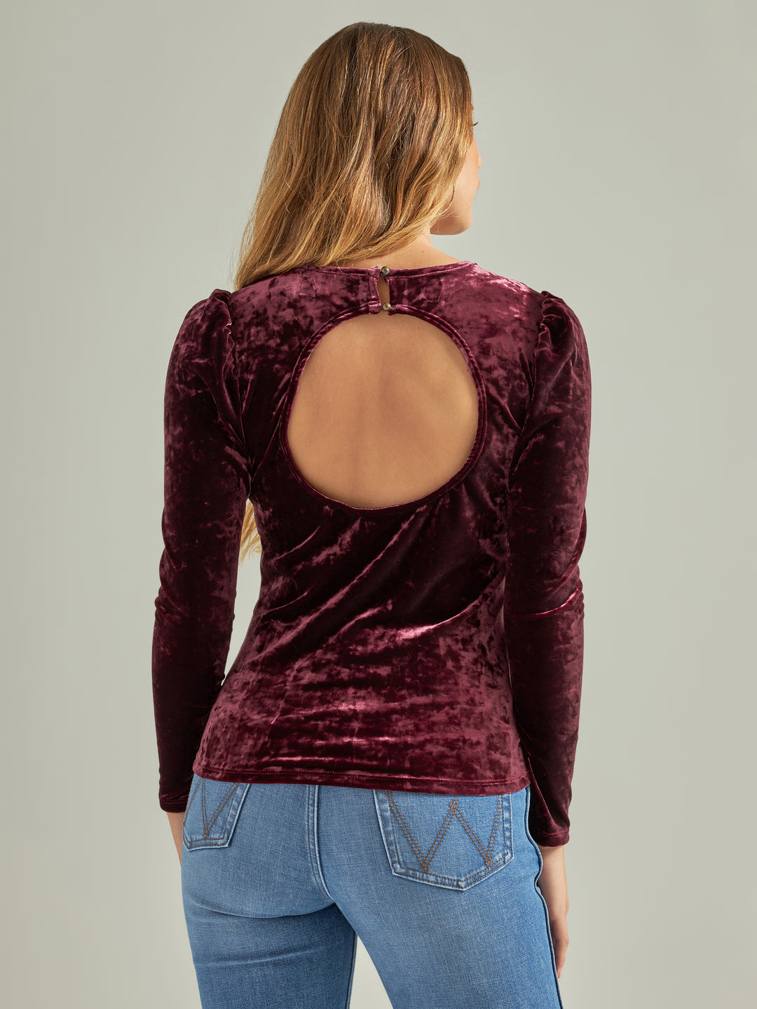 Wrangler Women's Retro Port Royale Cut Out Back Top