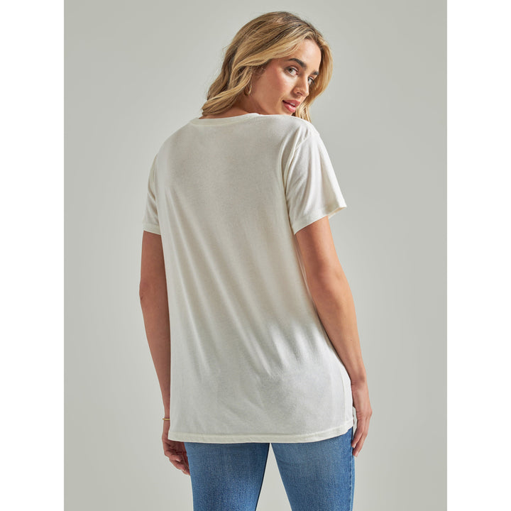 Wrangler Women's Long Live Western Boyfriend Graphic Tee