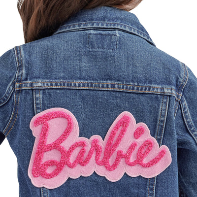 Wrangler Girl's Barbie Zip Front Denim Jacket