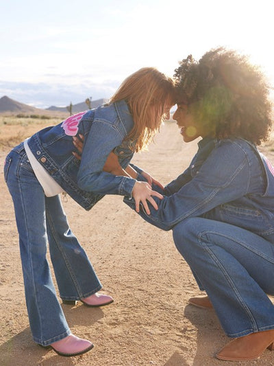 Wrangler Girl's Barbie Flare Jean