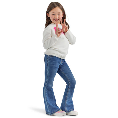 Wrangler Girl's Barbie Flare Jean