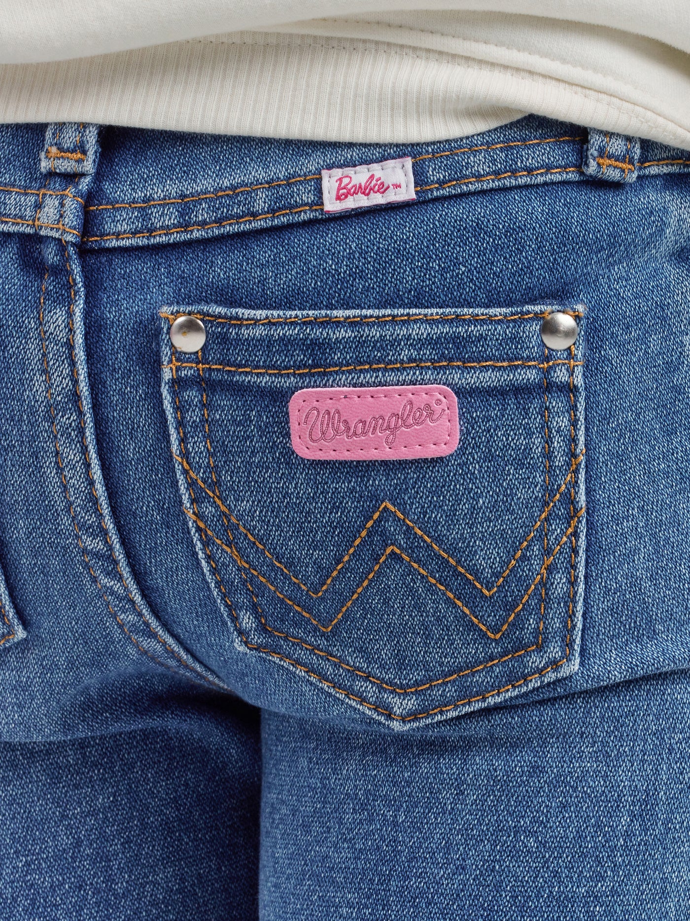 Wrangler Girl's Barbie Flare Jean