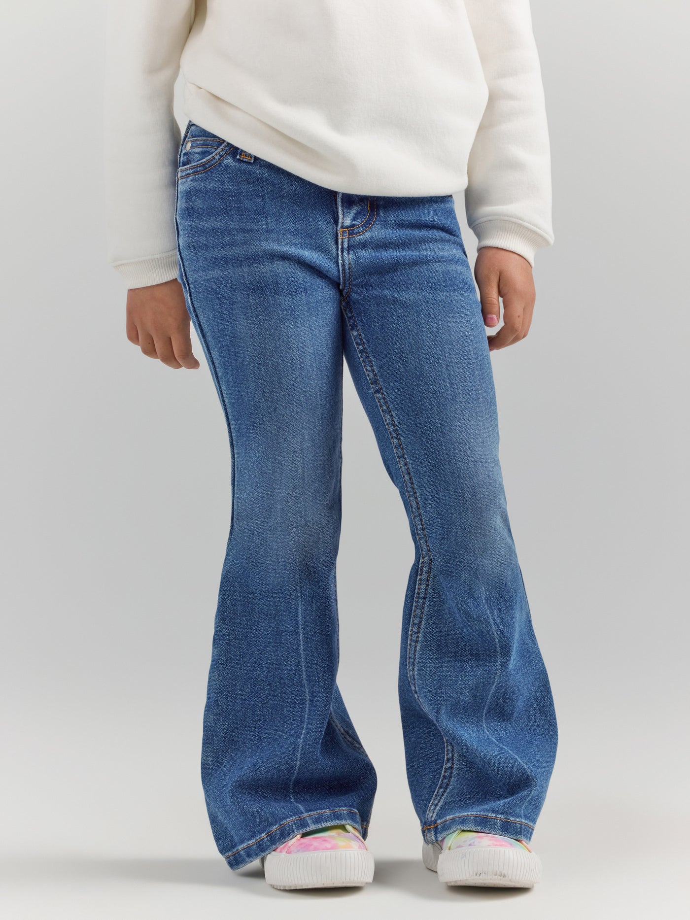 Wrangler Girl's Barbie Flare Jean
