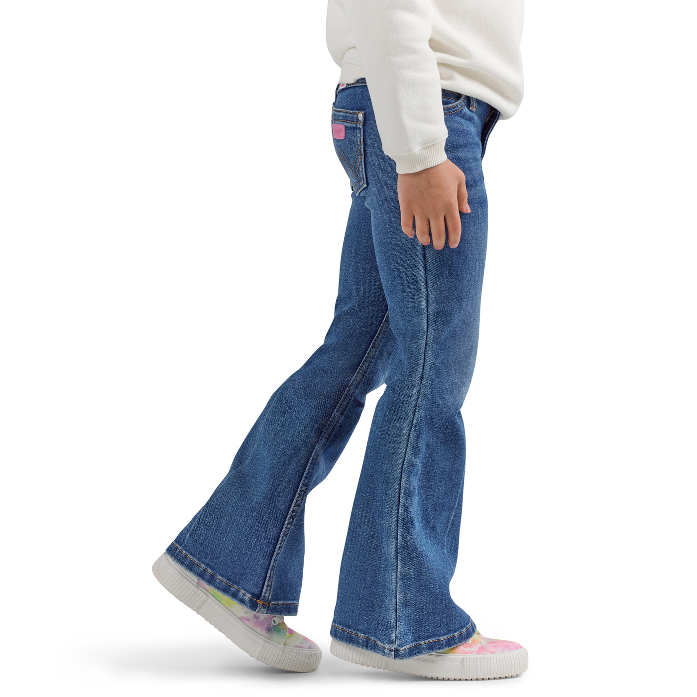 Wrangler Girl's Barbie Flare Jean
