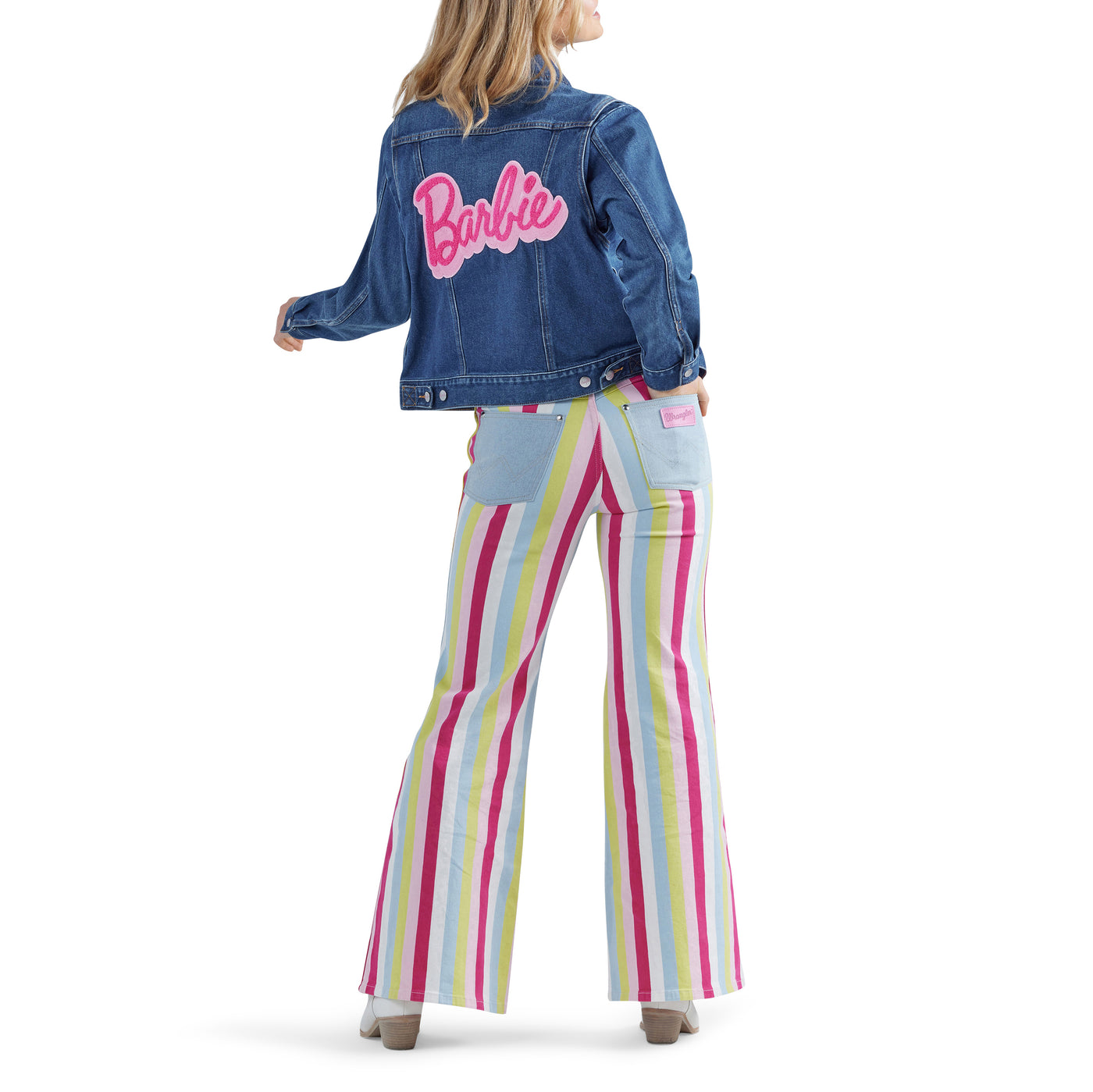 Wrangler Women's Barbie Wanderer High Rise Flare Jean