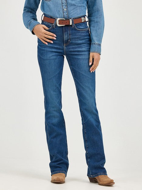 Wrangler Women's Isla High Rise Bailey Bootcut Jean