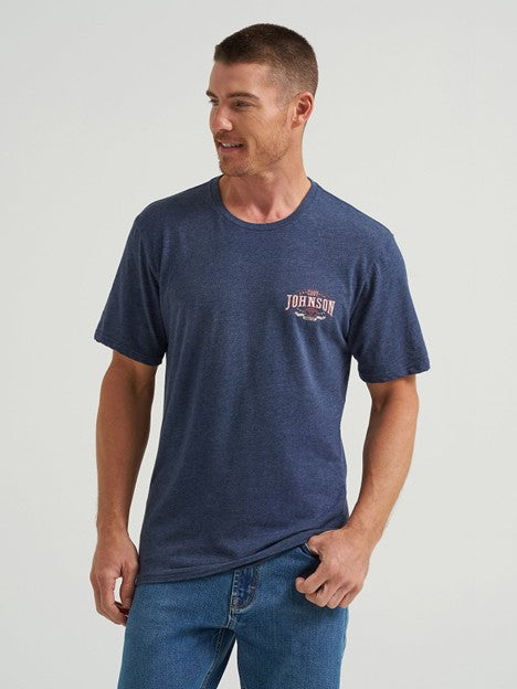 Wrangler Men's Country Black Cody Johnson Tee