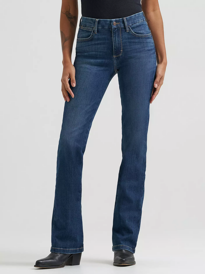Wrangler Women's Lacey Bespoke High Rise Bootcut Jean