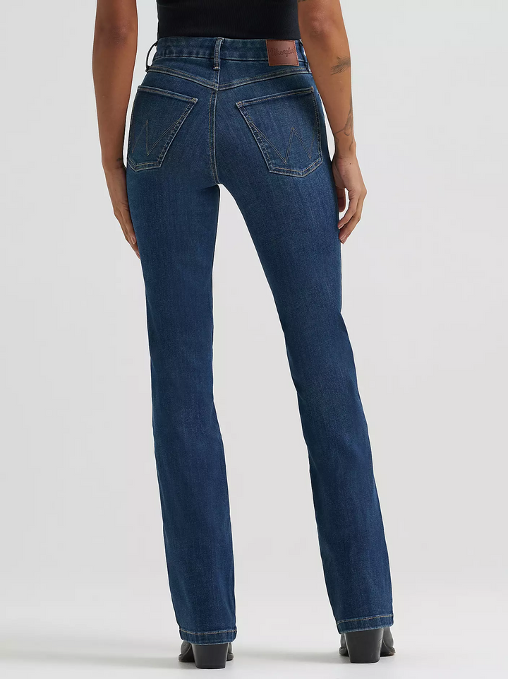 Wrangler Women's Lacey Bespoke High Rise Bootcut Jean