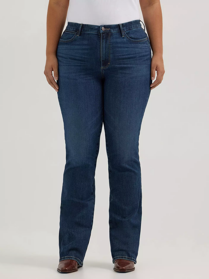 Wrangler Women's Lacey Bespoke High Rise Bootcut Jean