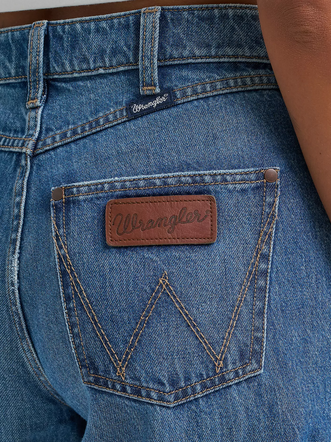 Wrangler Women's Yvette Retro Bailey High Rise Wide Leg Jean