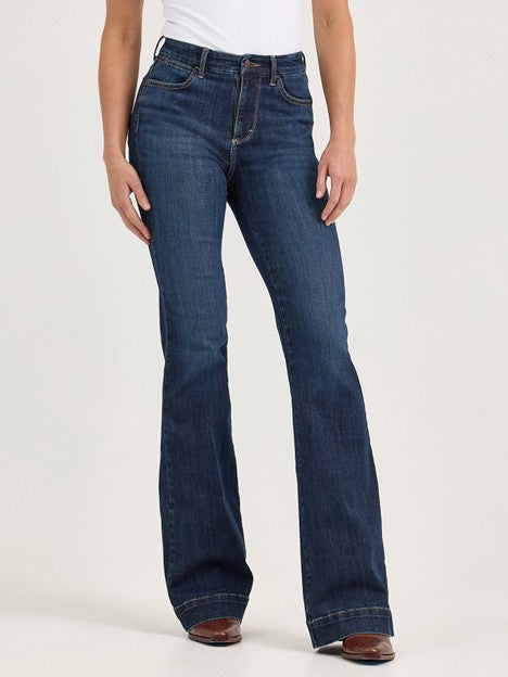 Wrangler Women's Bespoke Alexandria High Rise Trouser Jean