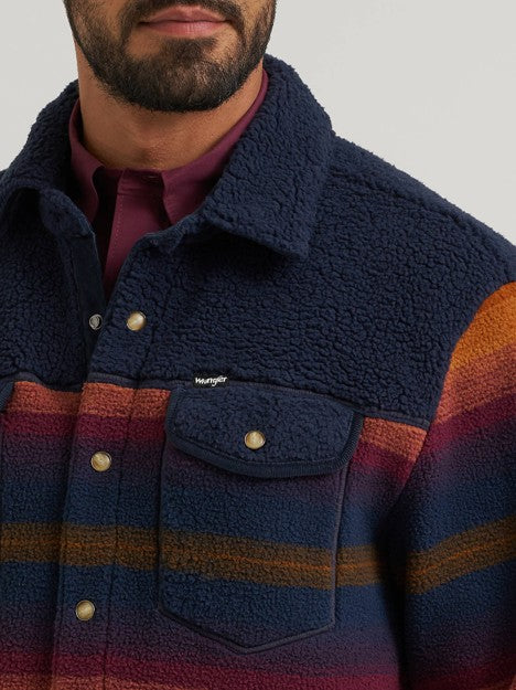 Wrangler Men's All Terrain Fleece Shirt Jacket