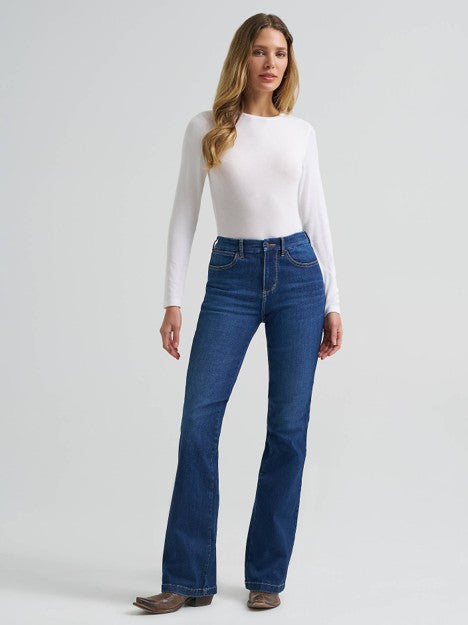 Wrangler Women's Destiny Bespoke High Rise Bootcut Jean