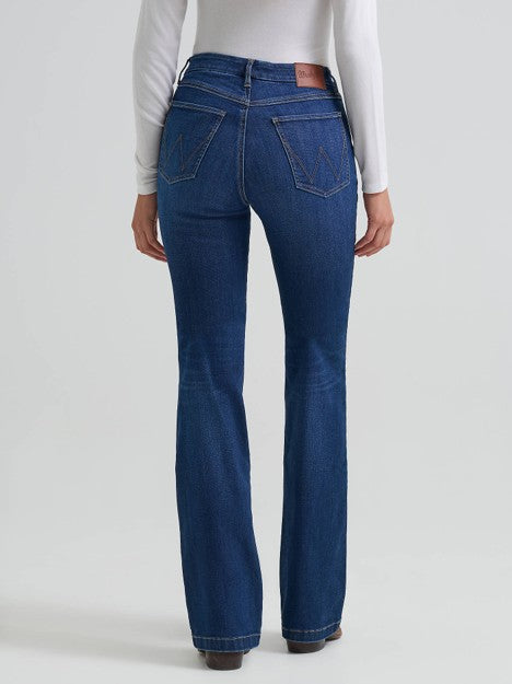 Wrangler Women's Destiny Bespoke High Rise Bootcut Jean