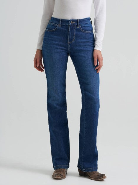 Wrangler Women's Destiny Bespoke High Rise Bootcut Jean