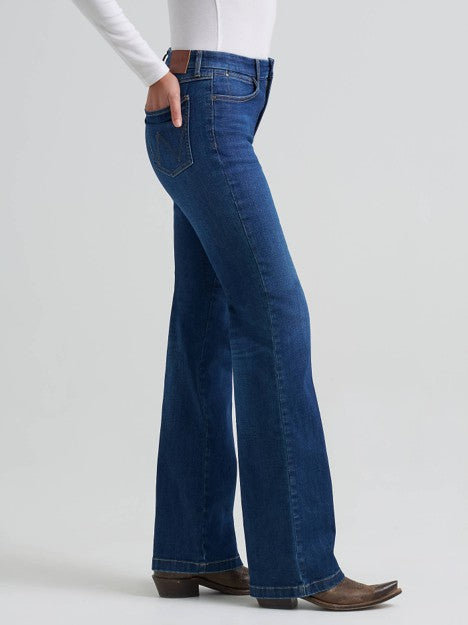 Wrangler Women's Destiny Bespoke High Rise Bootcut Jean
