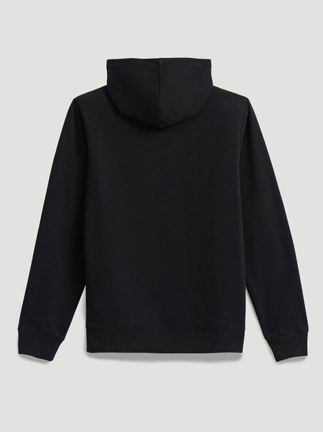 Wrangler Men's Black Legacy Script Graphic Pullover Hoodie