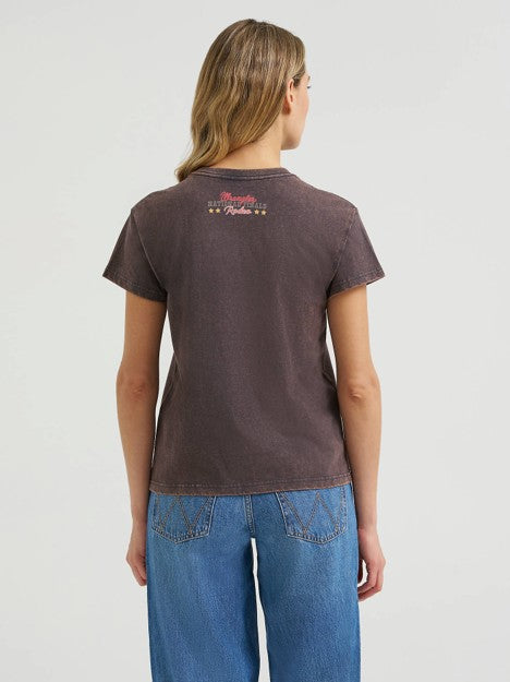 Wrangler Women's Phantom Howdy Vegas Graphic Tee