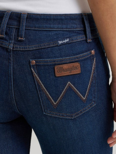 Wrangler Women's Kennidi Retro Mae Bootcut Jean