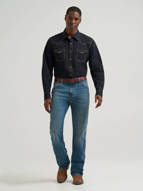 Wrangler Men's Wes Retro Slim Bootcut Jean