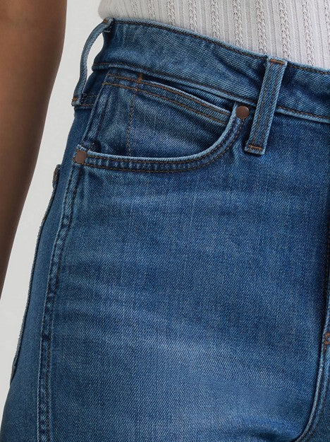 Wrangler Women's Georgina Retro High Rise Bailey Trouser Jean