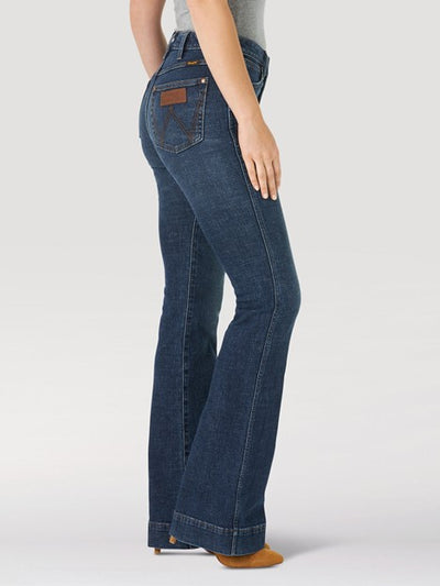Wrangler Women's Retro High Rise Trouser Jean-Sara