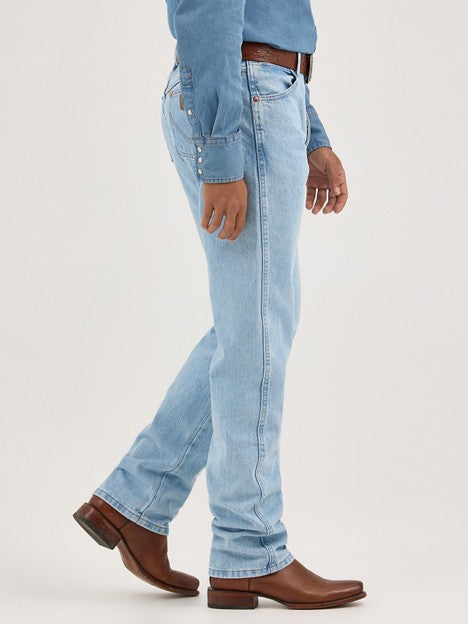 Wrangler Men's Bleach Cowboy Cut Original Fit Jean