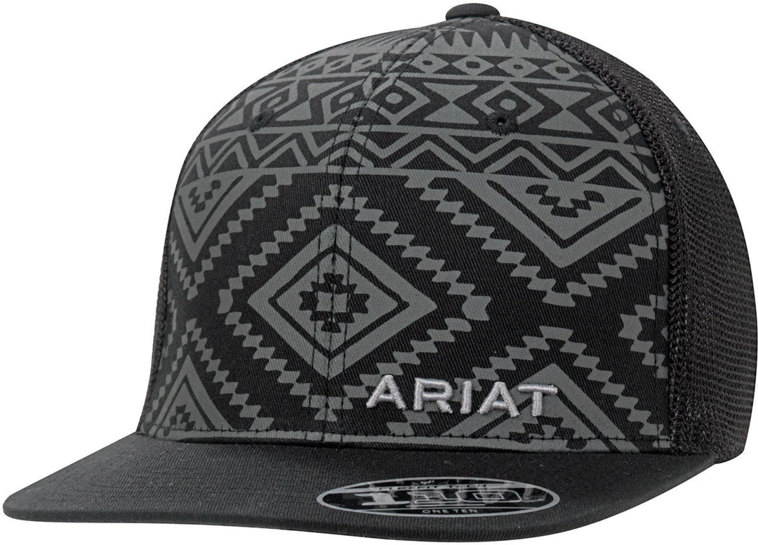 Ariat Black Aztec Ball Cap