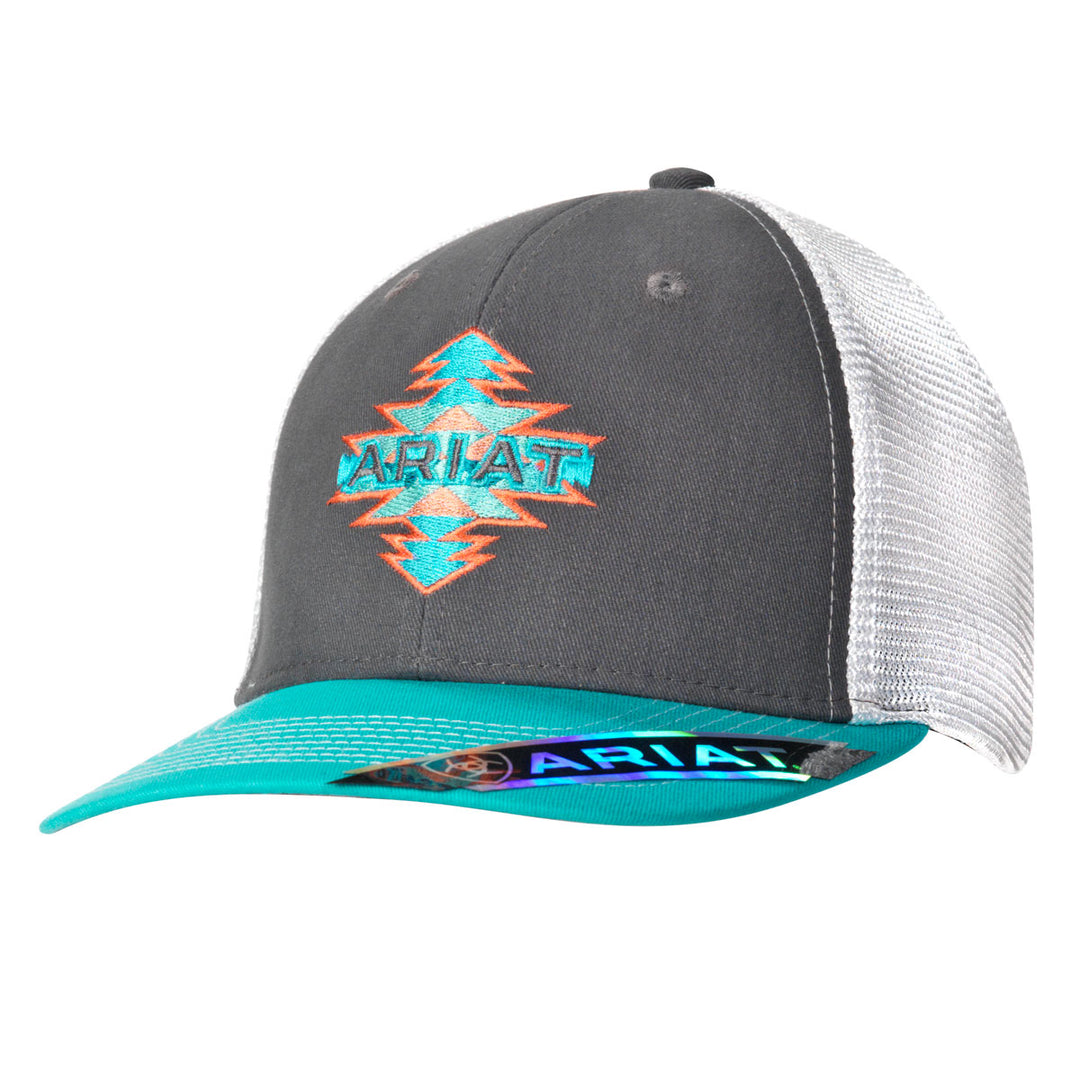 Ariat Women's Aztec Logo Snap Back Cap