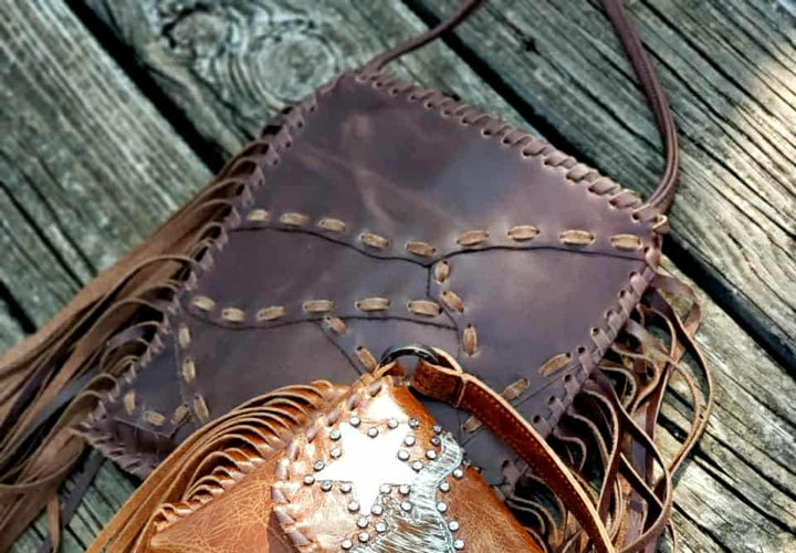 KurtMen Vintage Buffalo Bill Crossbody Bag