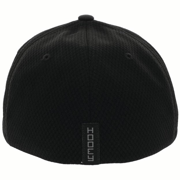 Hooey Black and Grey FlexFit Coach Hat