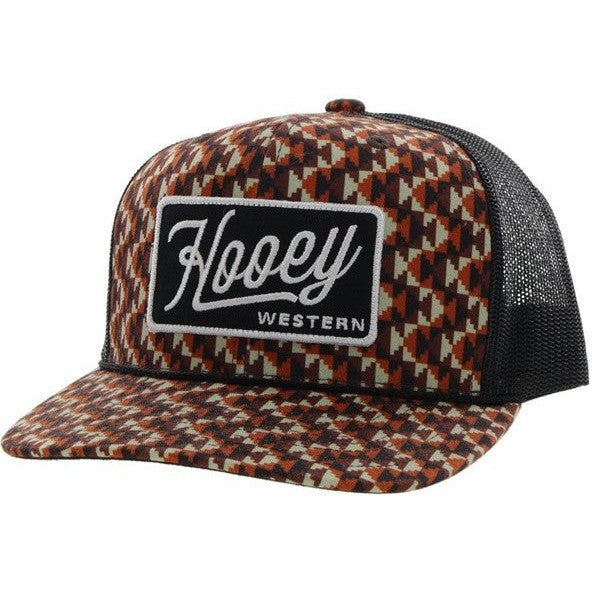 Hooey Brown and Black Lakota Hat