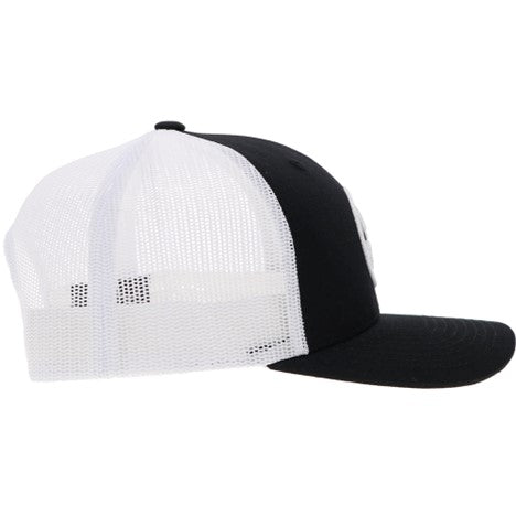 Hooey Black and White O Classic Hat