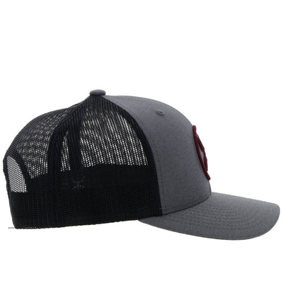 Hooey Grey and Black O Classic Hat