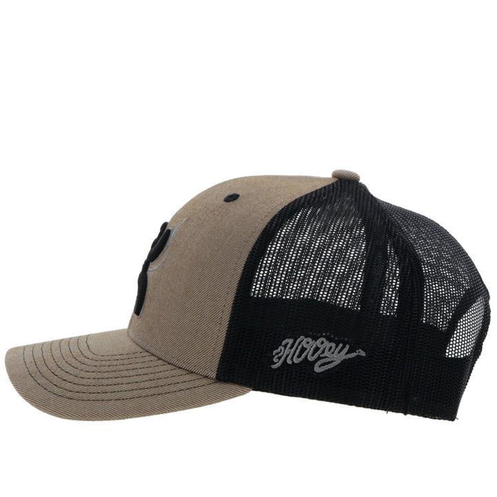 Hooey Tan and Black Arc Hat