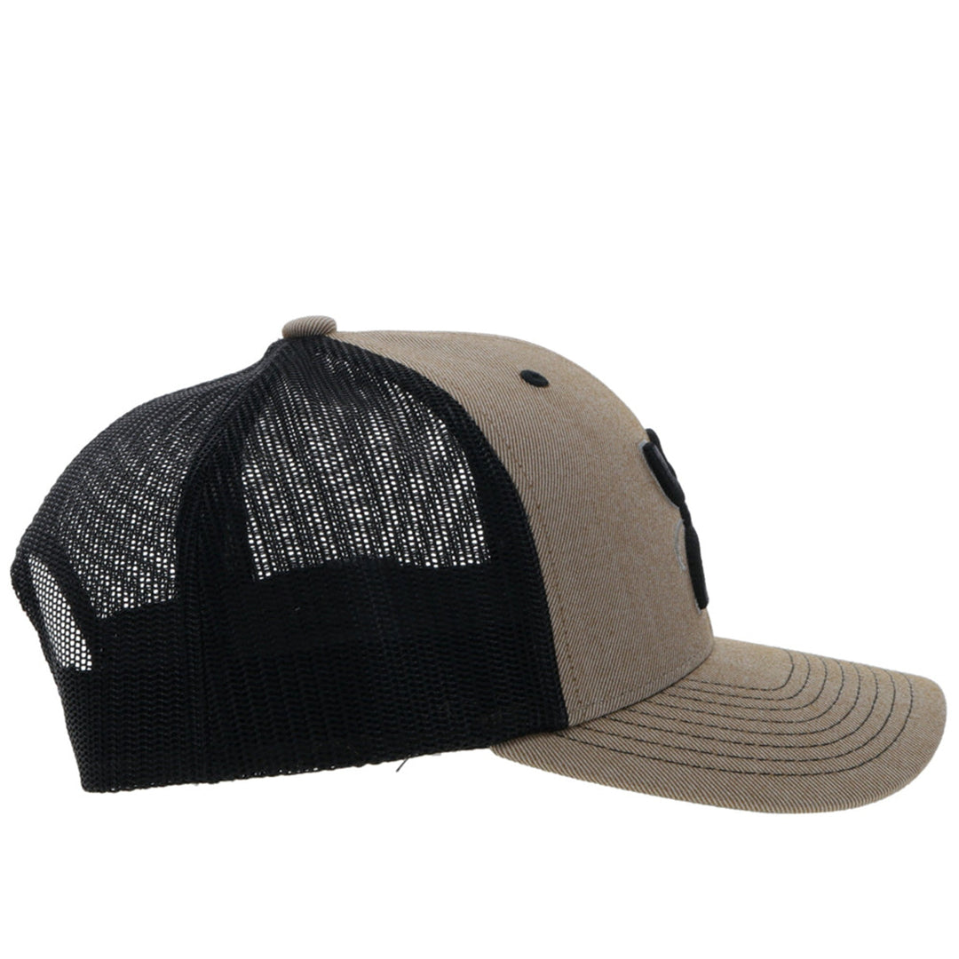 Hooey Tan and Black Arc Hat