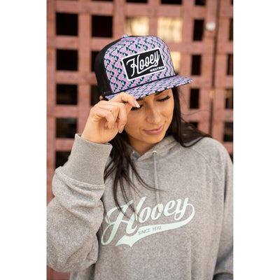 Hooey Purple and Black Lakota Hat
