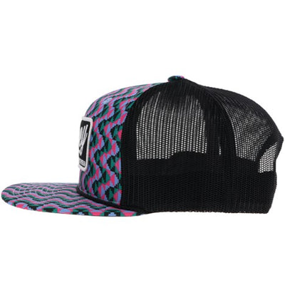 Hooey Purple and Black Lakota Hat