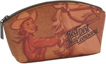 Red Dirt Hat Co Vintage Cowgirl Dome Cosmetic Bag