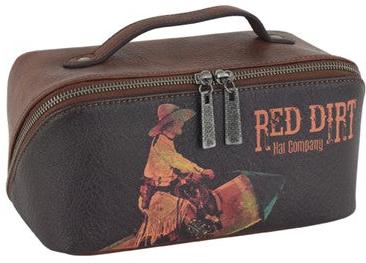 Red Dirt Hat Co Rocket Cowgirl Cosmetic Case