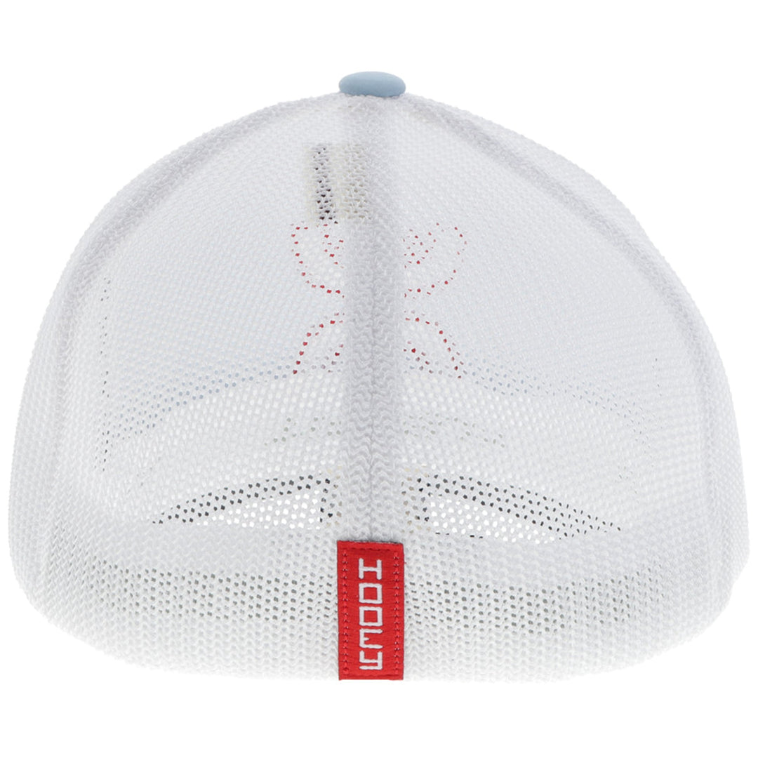 Hooey Light Blue and White Coach FlexFit Hat