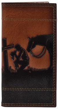 Justin Praying Cowboy Junior Rodeo Wallet