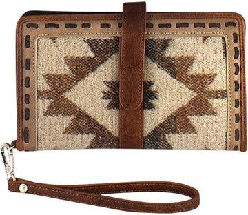 Justin Tan Aztec Blanket Wallet